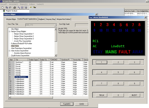 Bosch panel programlama